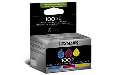 Lexmark 14N0850 No. 100 XL Ink Cartridge - Tri Colour